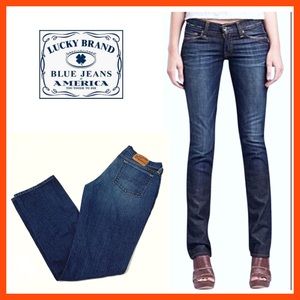 Lucky Brand Zoe Straight Jeans